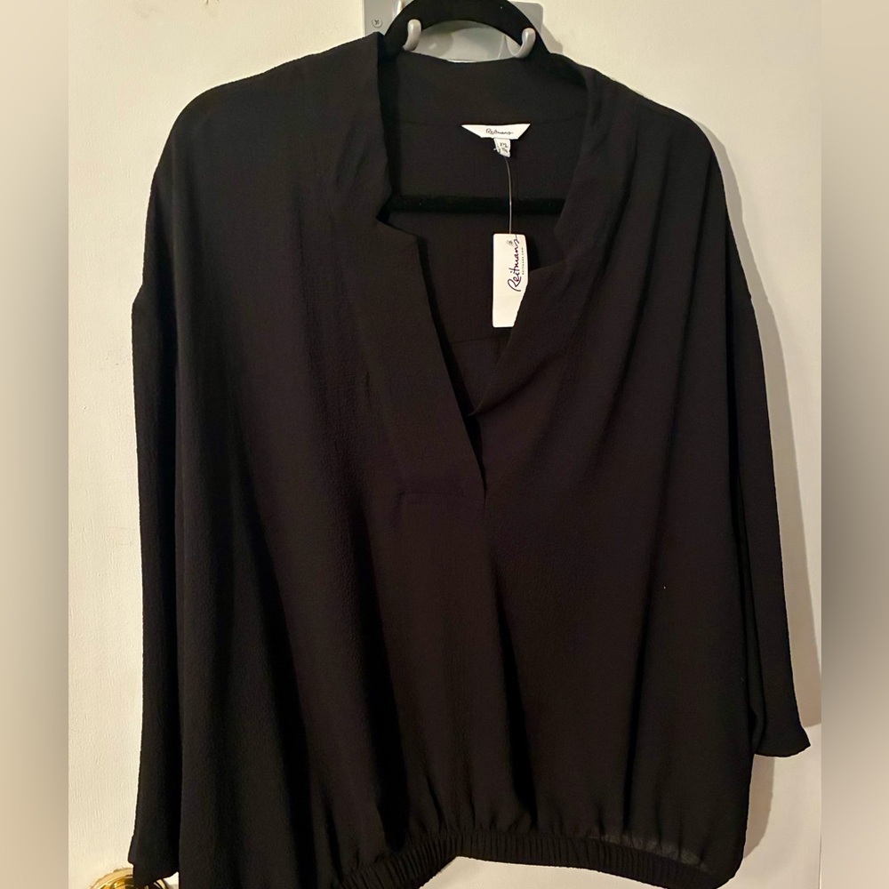 NWT REITMANS black Blouson Blouse